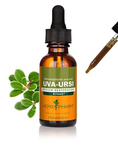 Herb Pharm Uva Ursi Liquid ExtraCount for Urinary System Support 1 Fl Oz